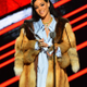 Singer Rihanna receives the Rock Star Award during the Black Girls Rock! 2016 show at the New Jersey Performing Arts Center on April 1, 2016, in Newark.
Brian Killian/Getty Images